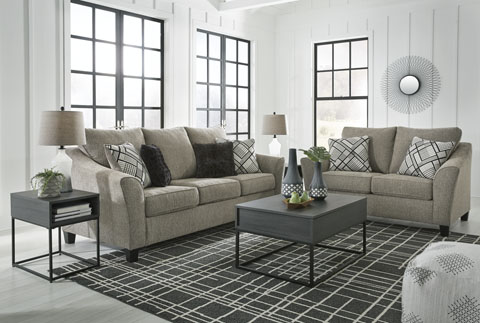 View Ashley Barnesley Sofa and Loveseat